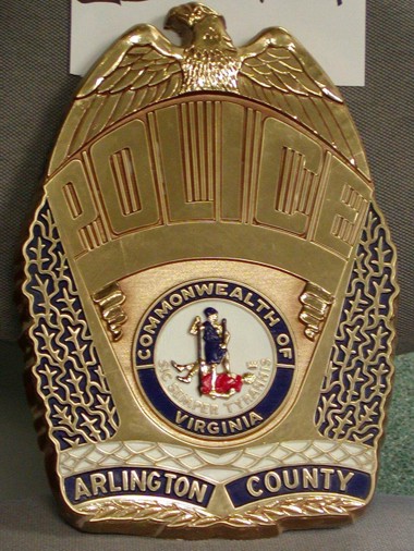 Arlington County, Virginia_ Police Badge 